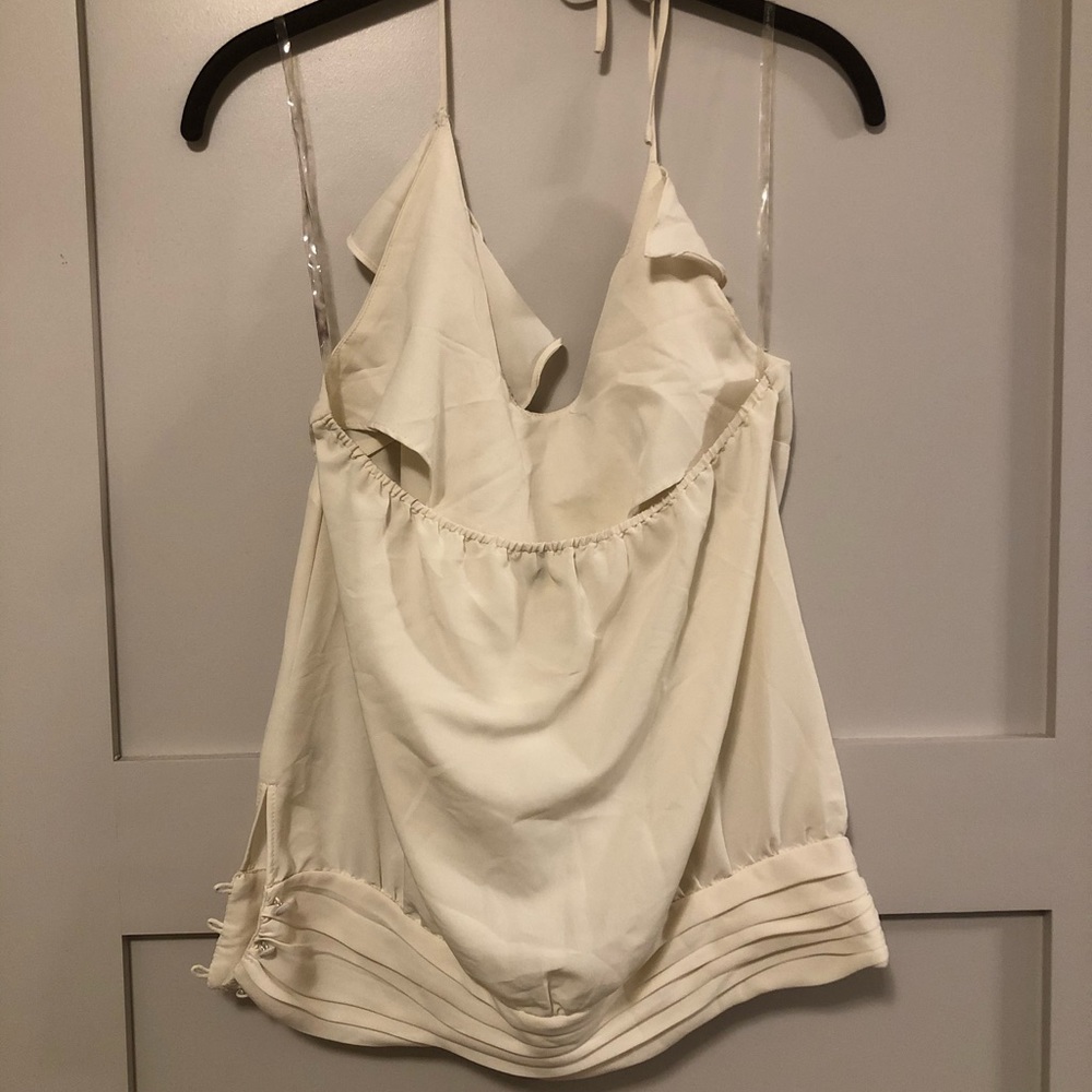 Cream blouse
